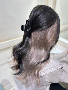 アソビ 表参道(ASOBI) 切りっぱなしボブ/エアリーロング/美髪/ピンクブラウン