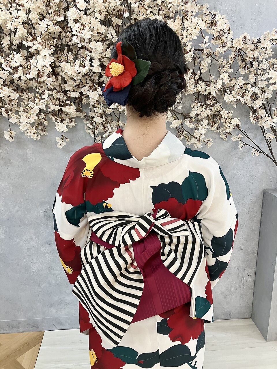 浴衣着付け＋ヘアセット：L213632677｜フォトリンクキポ 日本橋
