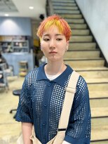 クリアーオブヘアー 本山店(CLEAR of hair)&nbsp;◎very short/pink×yellow