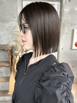 シック(sick) パツっとボブ【福岡 パーマ デジタルパーマ 髪質改善】