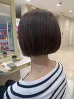 アッシュ 仙川店(Ash)&nbsp;ナチュラルボブ 前下がりボブ 刈り上げショート30代40代50代60代