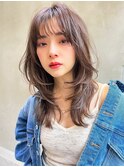 Aimee 町田　レイヤーカット×ココアブラウン