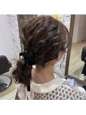 ウェーブローポニー
