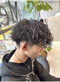 ツイストスパイラルパーマ/ツイストパーマ/マッシュパーマ