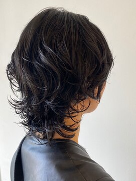 アテム 上安店(Atem) メンズ　ウルフパーマ