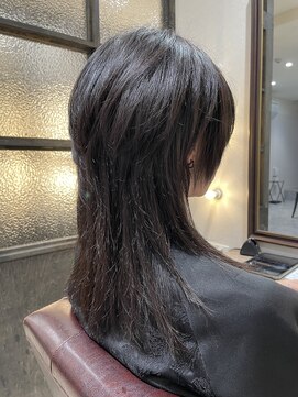 ミリ 千歳烏山(Mili CARE&SPA) ロングウルフスタイル、メンズver.