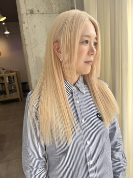 ムード(mood) ブロンドカラー/抜きっぱなしブロンド/ブリーチ/ダブルカラー