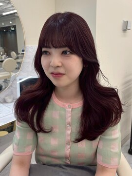 ザシェノンウメダ(THA CHAINON UMEDA) 心斎橋/着物ヘア/大人ガーリー/ダークアッシュ/似合わせカット