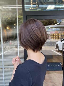 サロン(SALON) 柔らかブラウンのショートレイヤー
