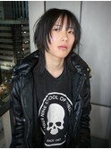 メンズシャギーカット
