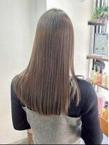 ナフィ バイ エイム 町田店(Nafie by eim) フォギーベージュ/柔らかカラー/ロングレイヤー/大人愛されヘア