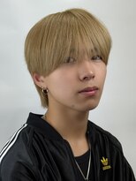 エルマーク メンズパーマ 樟葉(L-MARK)&nbsp;ダブルカラー/ブリーチ/ミルクティー/ヘアカラー/men's