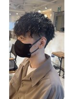 キャンバス バイ ネオリーブ 横浜西口(Canvas by neo.)&nbsp;横浜★メンズパーマメンズマッシュのツイスパ