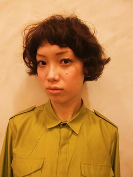 ブーケ(BOUQUET) 短めショートボブでクセ毛もお悩み解決