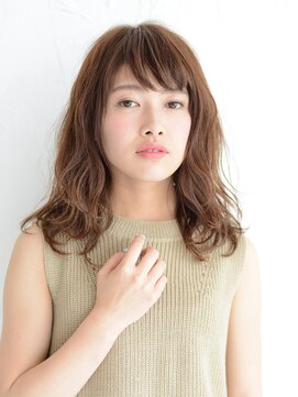 アース 横浜店(HAIR&MAKE EARTH) ランダムカールスタイル【EARTH 横浜店】