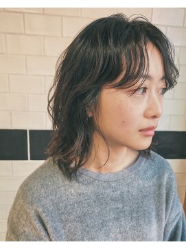 ブラウン ナカノ(BROWN nakano) くせ毛風フラッフィパーマ