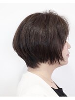 セックヘアデザイン(Sec hair design)&nbsp;【Sec. hair design 水戸】大人ショートボブ+iNOAオイルカラー