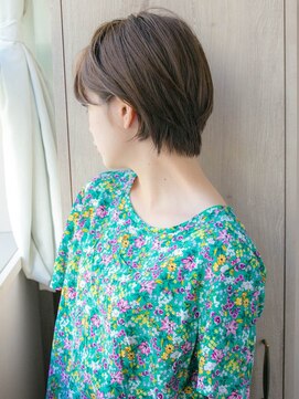 ルティア(Lutia) 小顔ショート エアリー 大人可愛い シースルーバンク★★