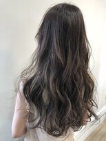 エムサロン 前橋川原(emusalon)&nbsp;カーキグレージュ×ロングレイヤー