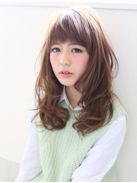 アフロートpd+ KOBE(AFLOATpd+) 【神戸三宮】リラックスラフウェーブ☆アッシュブラウン