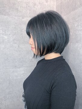 アンダーバーホワイト 天王寺阿倍野店(_WHITE) クラシカルショート_ネイビーブルージュ_デニムカラー