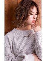 外ハネブランジュミディHair Design Collet Ginza