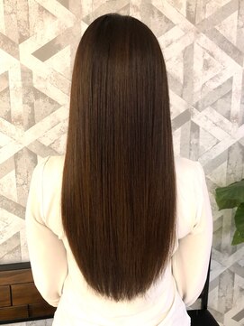 ヘアデザイン ファブロ(hair design FABRO.) サイエンスアクア×モカブラウン♪