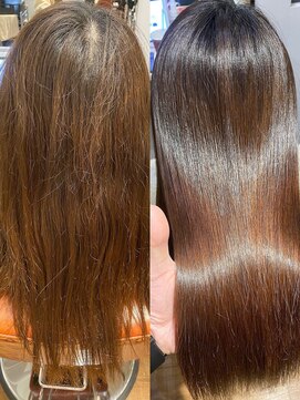 ジェム(GEM) ＊*Gem Garden*＊なりたい質感が叶う☆ツヤサラ縮毛矯正165