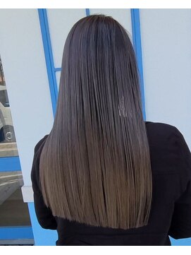 ヘアーメイク コラソン(hair make corazon) 似合わせカットメルティカラー着物フェミニンロング