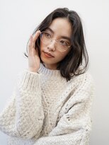 ログ オモテサンドウ(L.O.G OMOTESANDO)&nbsp;モーブカラーワンレンボブ