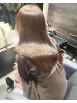 ジエクトカナウ 大阪梅田店(The Ect canow) セミロング/オルチャンヘア/ワンホンヘア/チョコレート