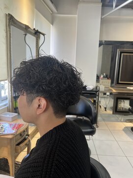 アイズ 海老名(AIZU) プードルパーマ　波巻きパーマ　メンズパーマ