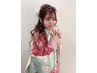 卒業式☆ヘアセット＋袴着付け(持ち込み)＋フルメイク〈電話予約のみ〉