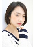 【 I. 】30代からのナチュラル前下がりショートボブ 川口