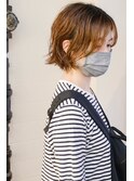 サロンワーク×クセを活かしたナチュラルボブ