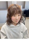 無造作パーマ