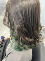 テーラヘアー 茂原店(TELA HAIR)&nbsp;グリーンインナー