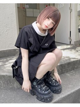 リアイス(Re:ICE) ピンクブラウンミニボブ