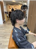 ウルフ×ツイストスパイラルパーマ