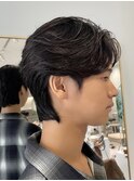 カルマパーマ×マッシュウルフ