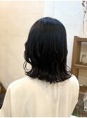 暗髪/透明感/寒色/髪質改善/トリートメント/レイヤー