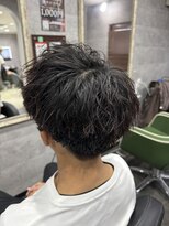 ミオ(Mio)&nbsp;滋賀/南草津/メンズ美容室/波巻きツイストスパイラルパーマ