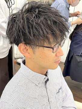 ヘアアンドビューティ ガーデン ベルモール店(HAIR AND BEAUTY GARDEN) ツイストスパイラルパーマツイストパーマ緩めマッシュカット
