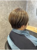 ハイライト まるみショート