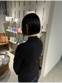 黒髪ボブ