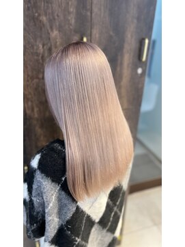 アジールヘア 池袋東口店(agir hair) ホワイトベージュハイトーンイメチェンカラーブリーチ２回　池袋