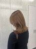 【ポイントでおしゃれ】カット＋インナーカラー+髪質改善オージュア7stepTR