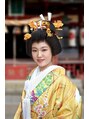 エッチ美容室 本店 朝見八幡神社笄（こうがい）使用色打掛