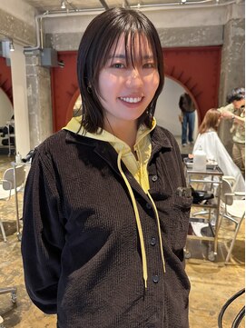 ハマモト 長めバング