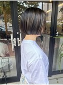 【iFY 千葉】ボブ×ハイライトカラー